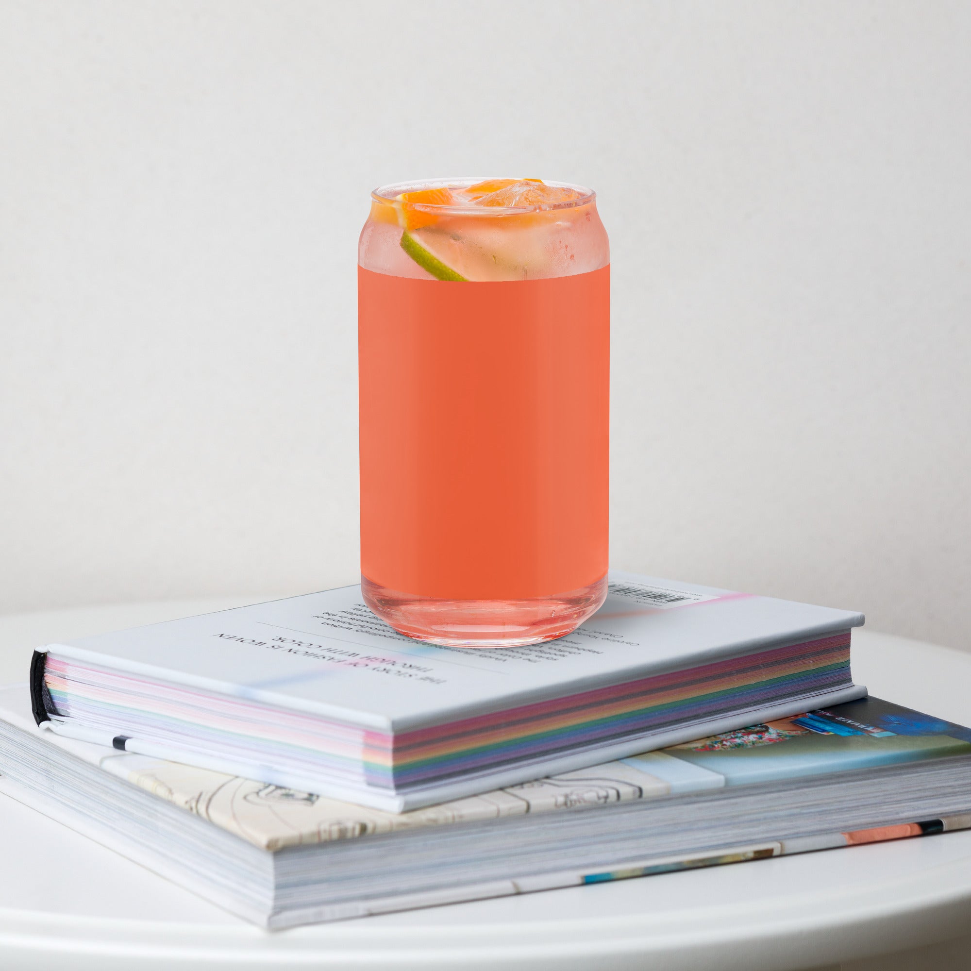 Can-shaped glass