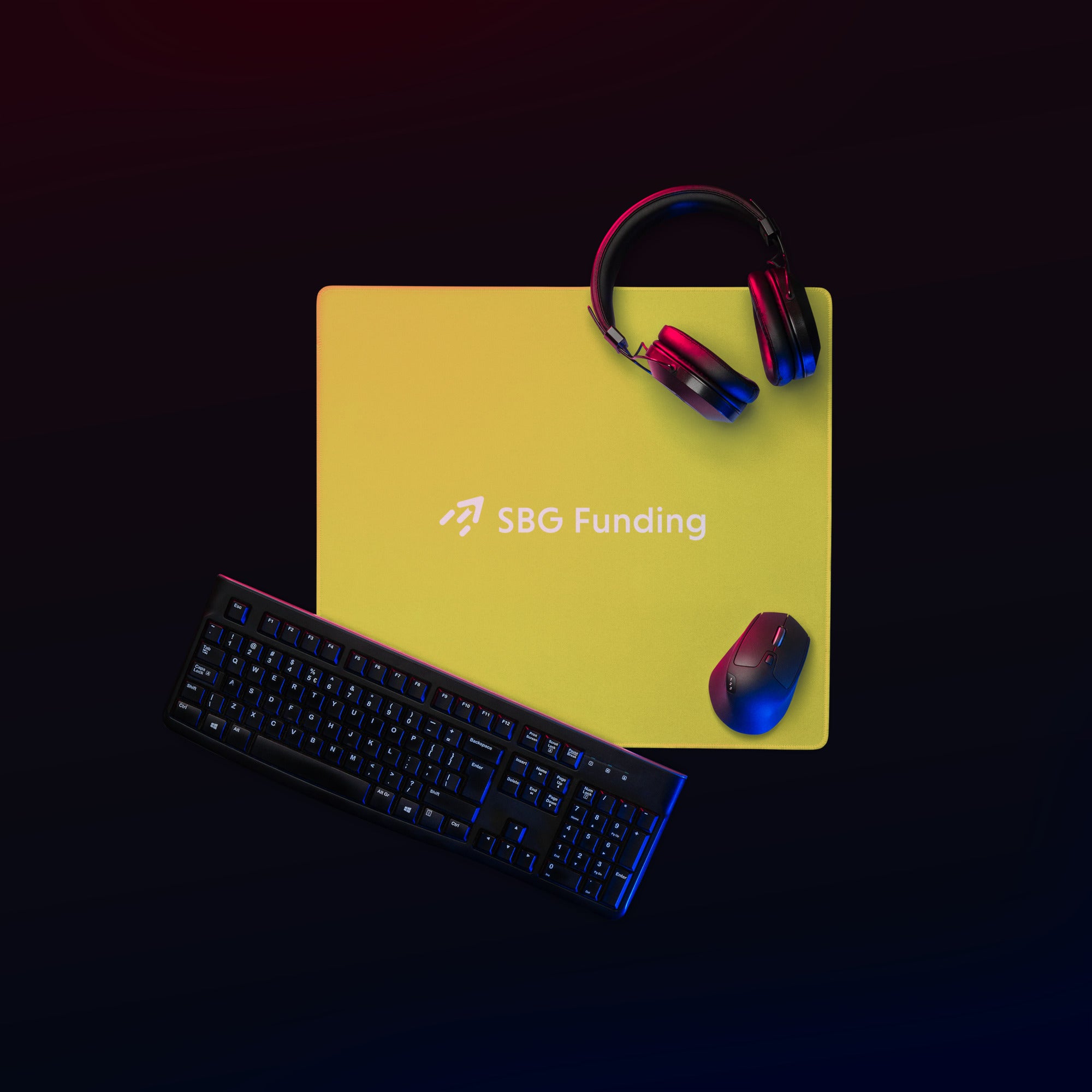 Gaming mouse pad
