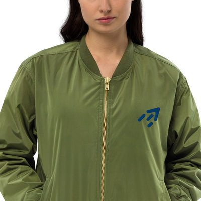 Premium recycled bomber jacket