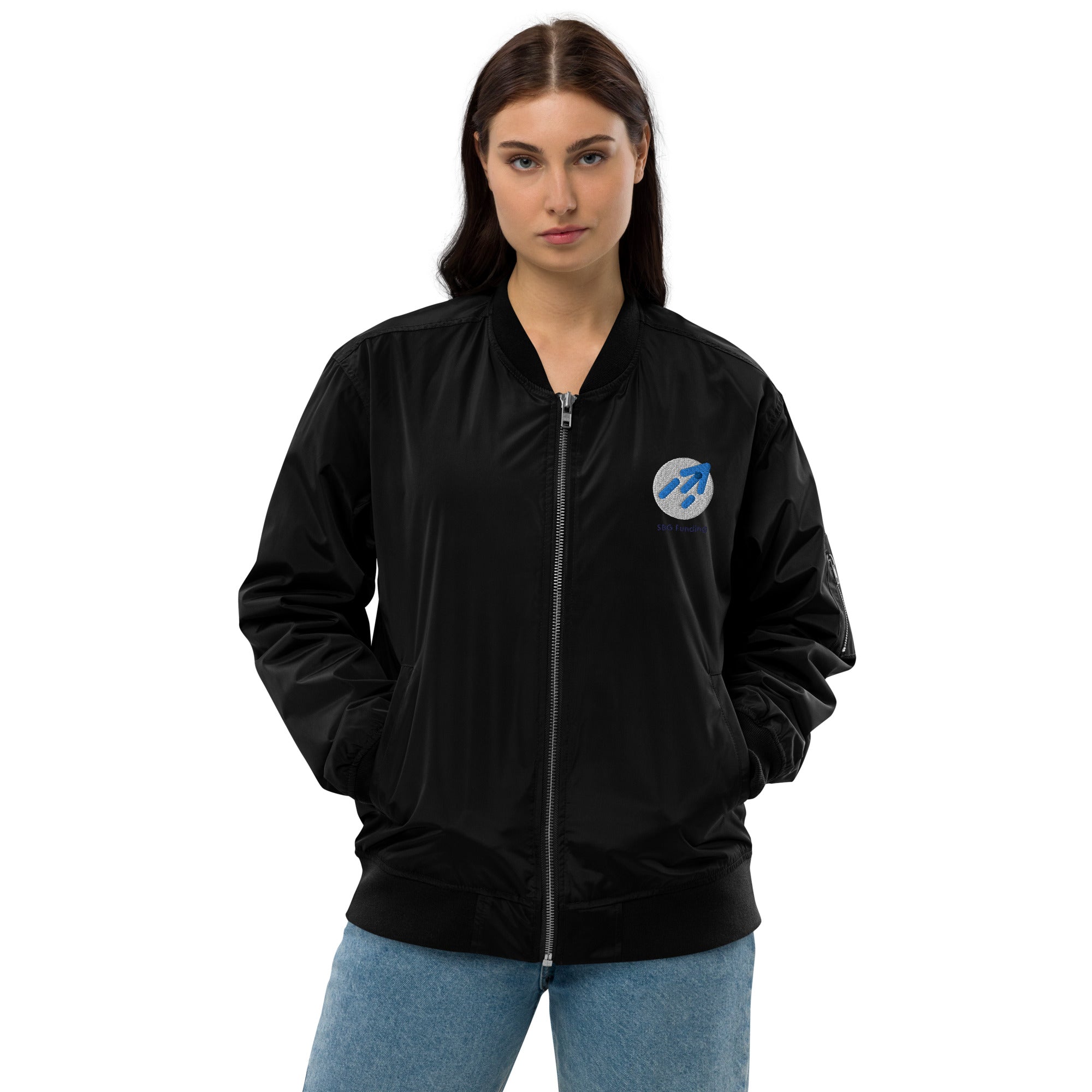 Premium recycled bomber jacket