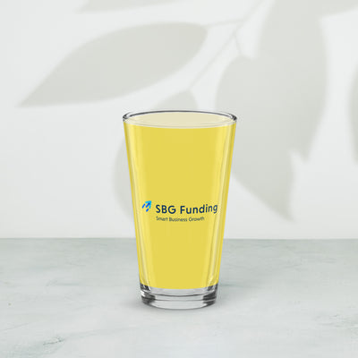 Shaker pint glass