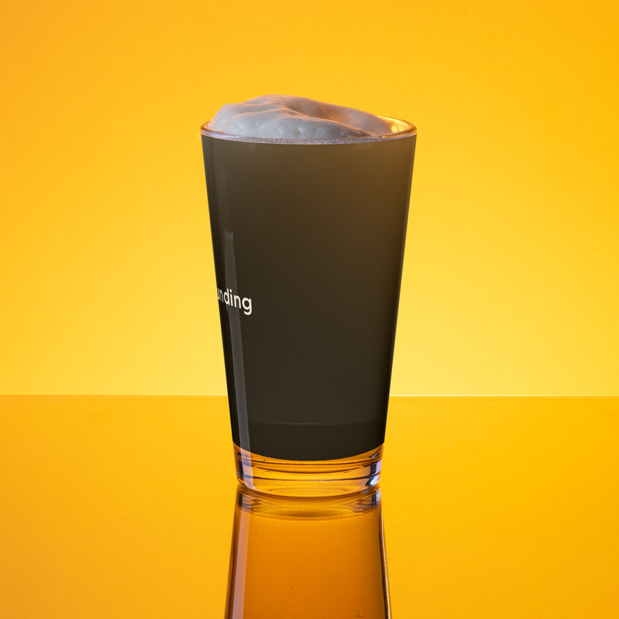 Shaker pint glass
