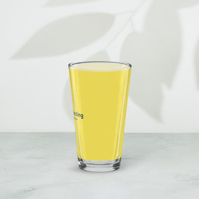 Shaker pint glass