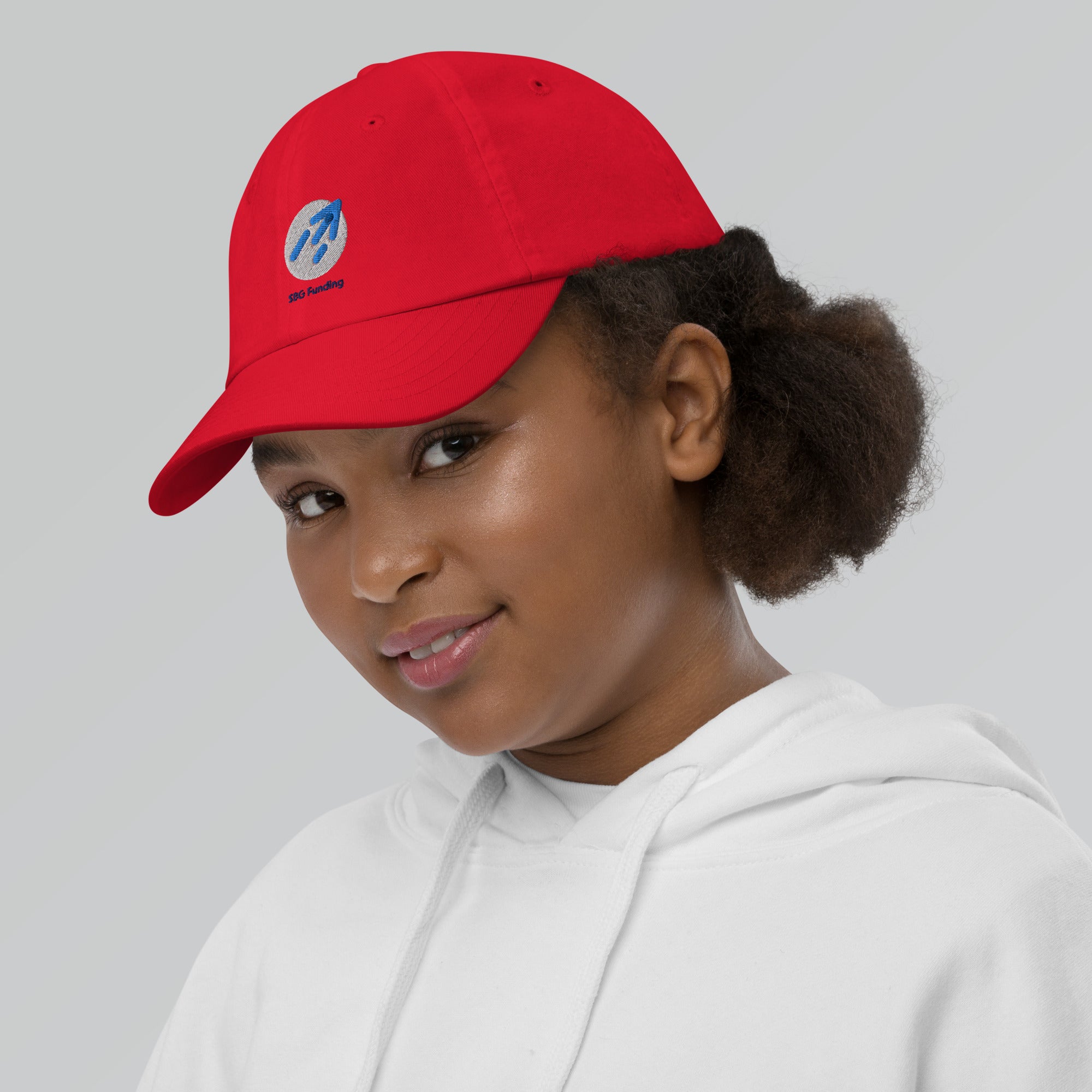 Youth baseball cap