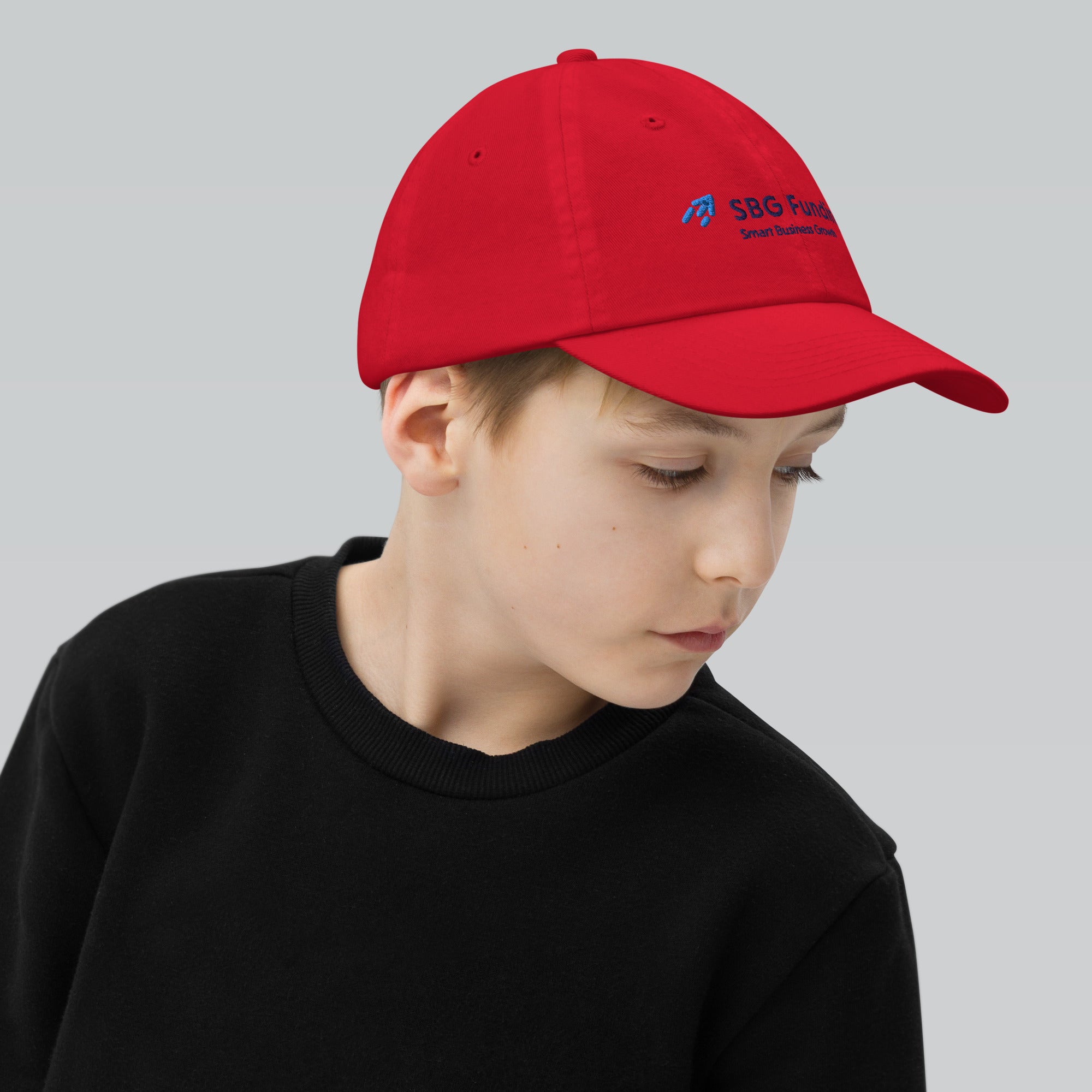 Youth baseball cap