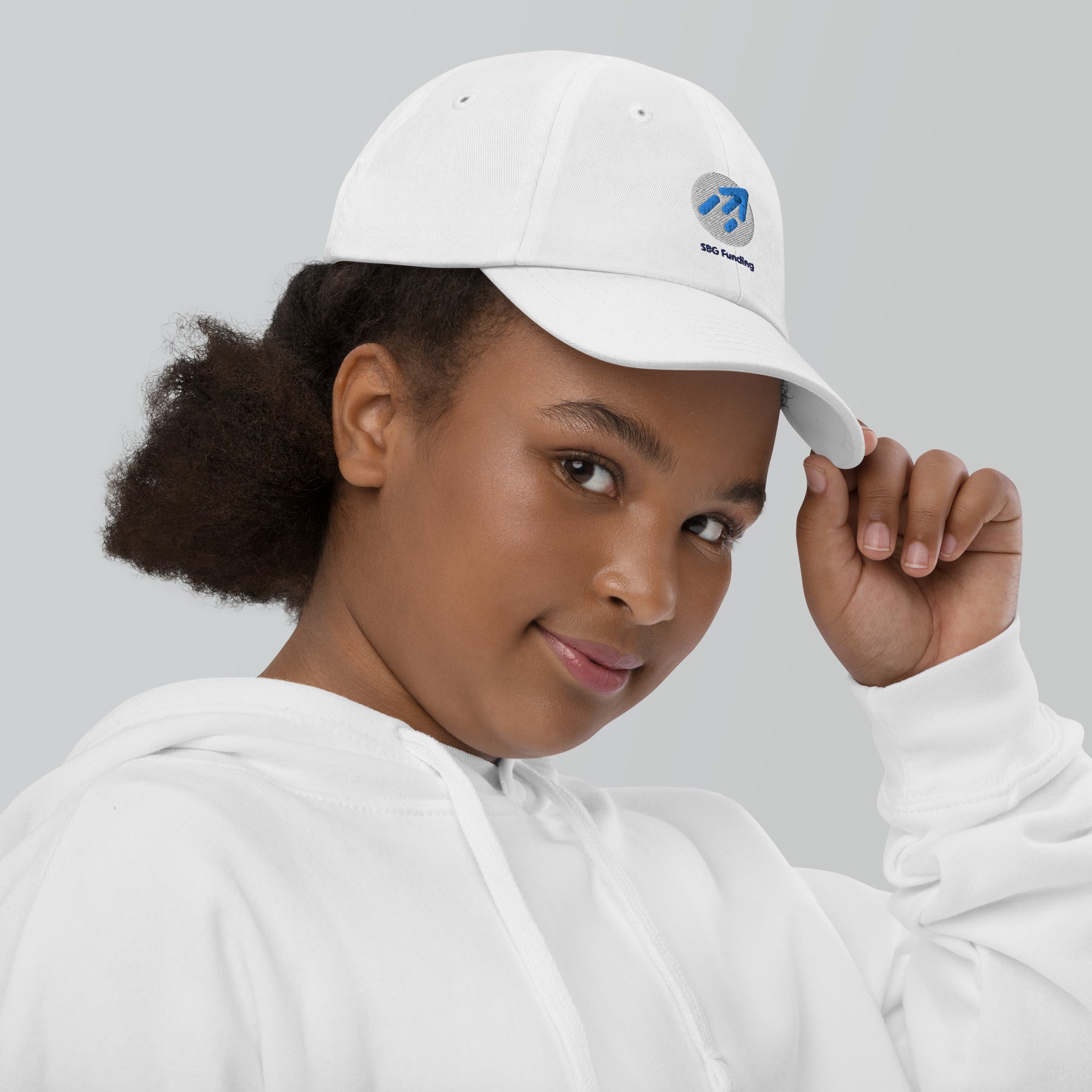 Youth baseball cap
